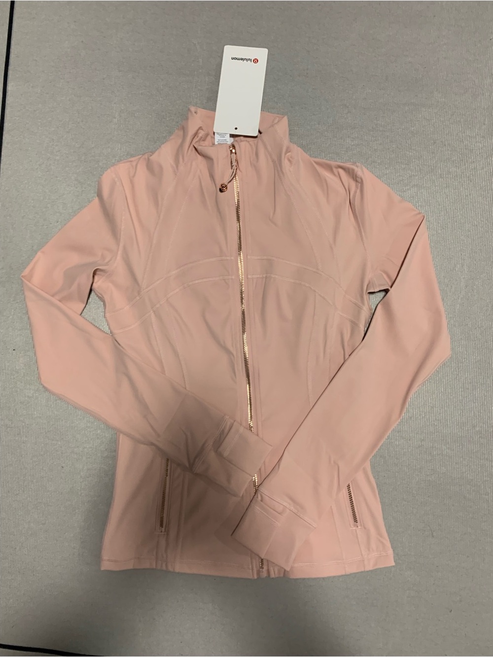 lululemon athletica Blush Pink Bomber Jacket & Leggings Set - Picture 4 of 6